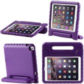 SMH Royal - iPad Air 2 hoes voor kinderen | Foam for Kids | Shockproof Case Hoesje / Cover / Hoes / Bumper / Tablethoes/ Proof | Zeer sterk | Met Handige Handvat | Paars