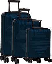 Fabrizio Kofferset 37/60/98 Liter Blauw