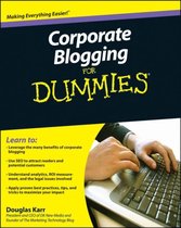 Corporate Blogging For Dummies