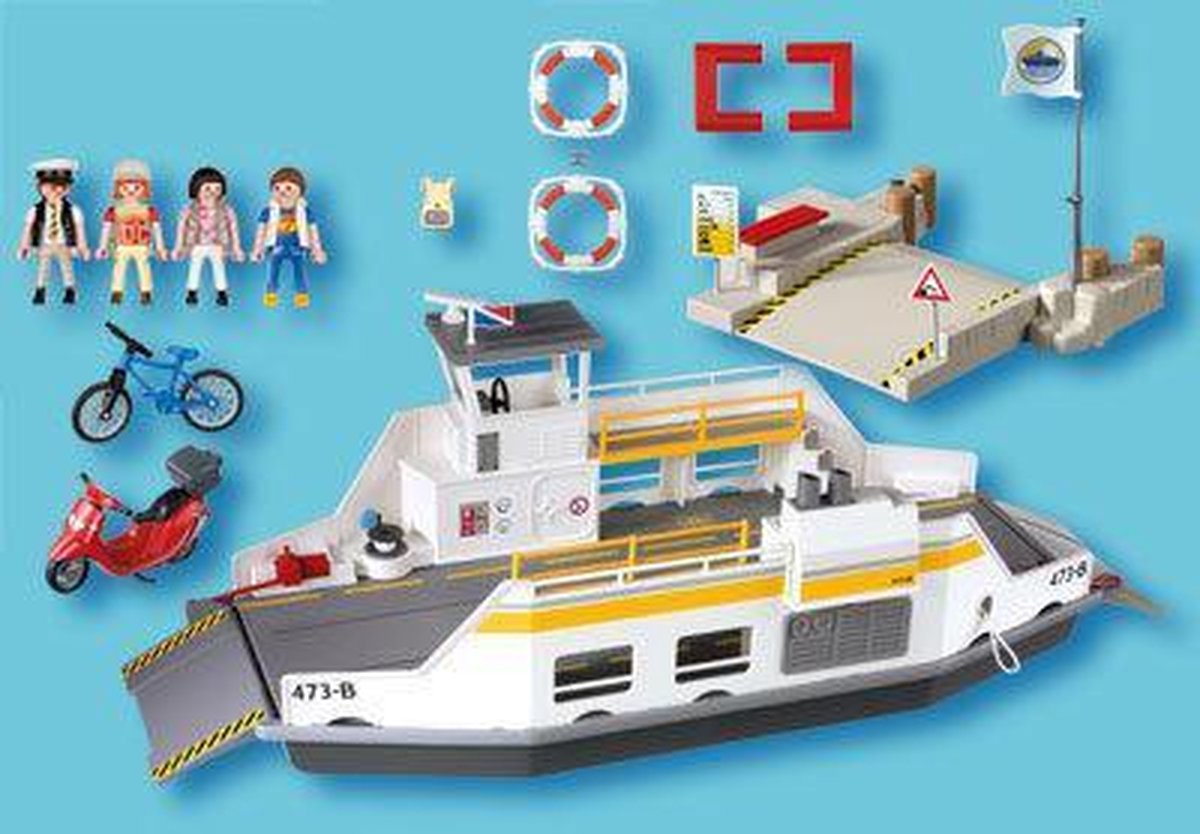 Playmobil Ferryboot Met Aanlegsteiger - 5127 | bol.com