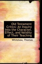 Old Testament Critics