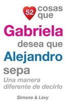 52 Cosas Que Gabriela Desea Que Alejandro Sepa