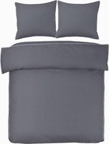 Luxe Percale Katoen Dekbedovertrek Trees Grijs | 240x200/220 | Fijn Geweven | Elegant En Zacht