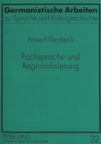 Fachsprache Und Regionalisierung