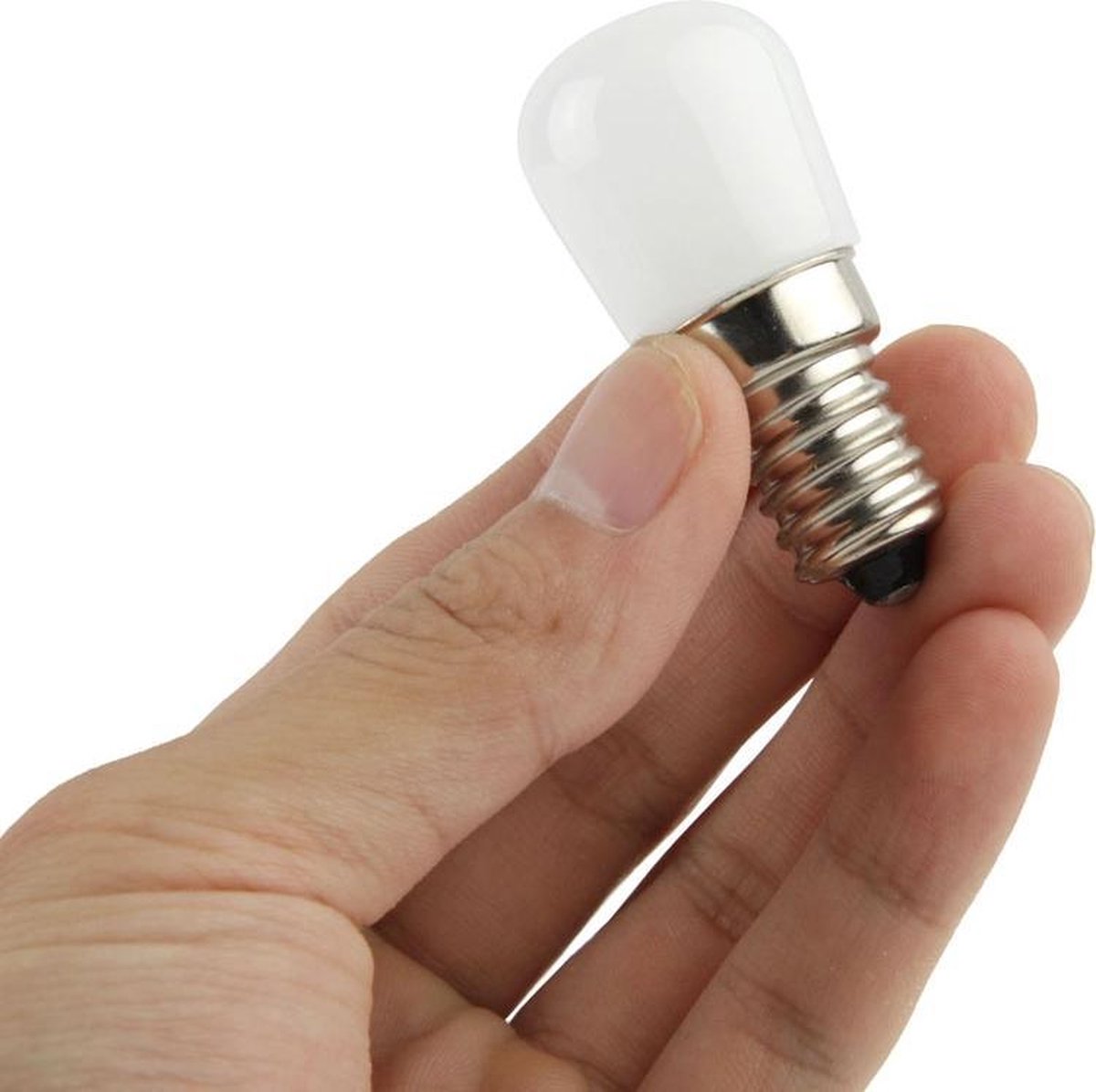 Ampoule à boule E12 2W, 100LM, lumière blanche 6000-6500K, CA 100-240V