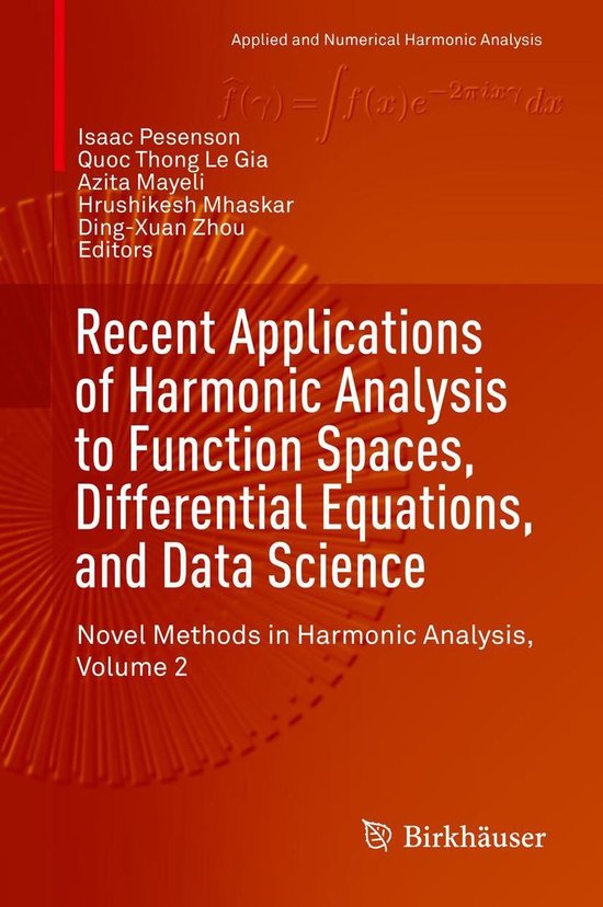 Applied and Numerical Harmonic Analysis - Recent Applications of ...