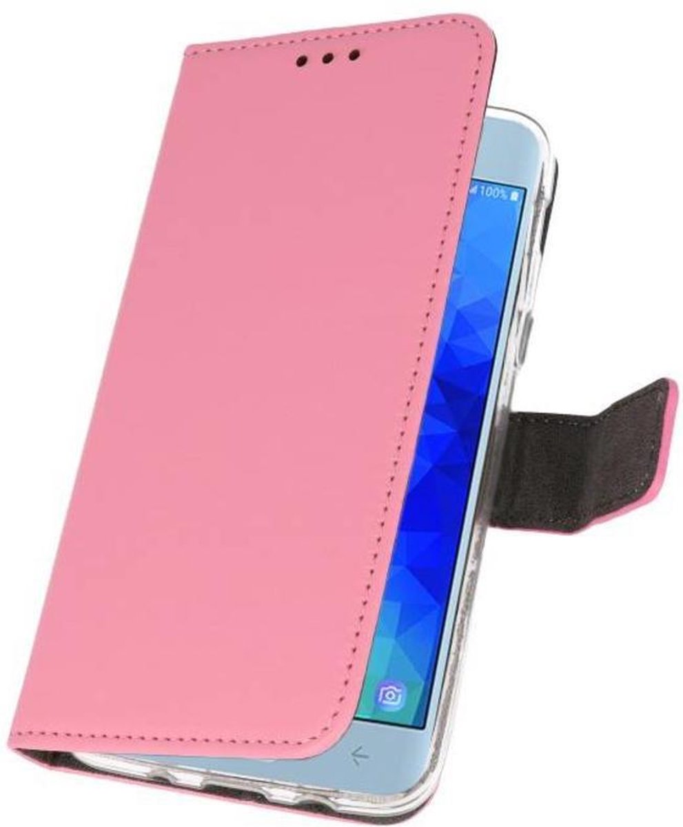 Bestcases Pasjeshouder Telefoonhoesje Samsung Galaxy J3 (2018) - Roze