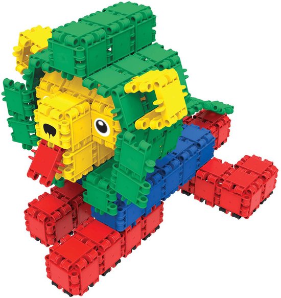 Clics bouwblokken– DUURZAAM SPEELGOED gemaakt van GERECYCLEERDE kunststof- bouwset 20 in 1 - speelgoed 4,5,6,7,8 jaar jongens en meisjes- educatief speelgoed- Montessori speelgoed- constructie speelgoed