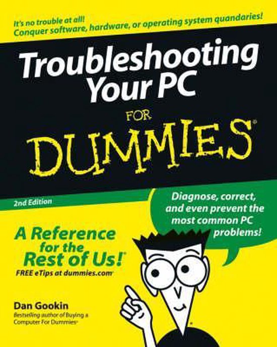 Troubleshooting Your PC For Dummies - cover