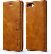 iPhone 8 Plus / 7 Plus Hoesje - Luxe Book Case - Bruin