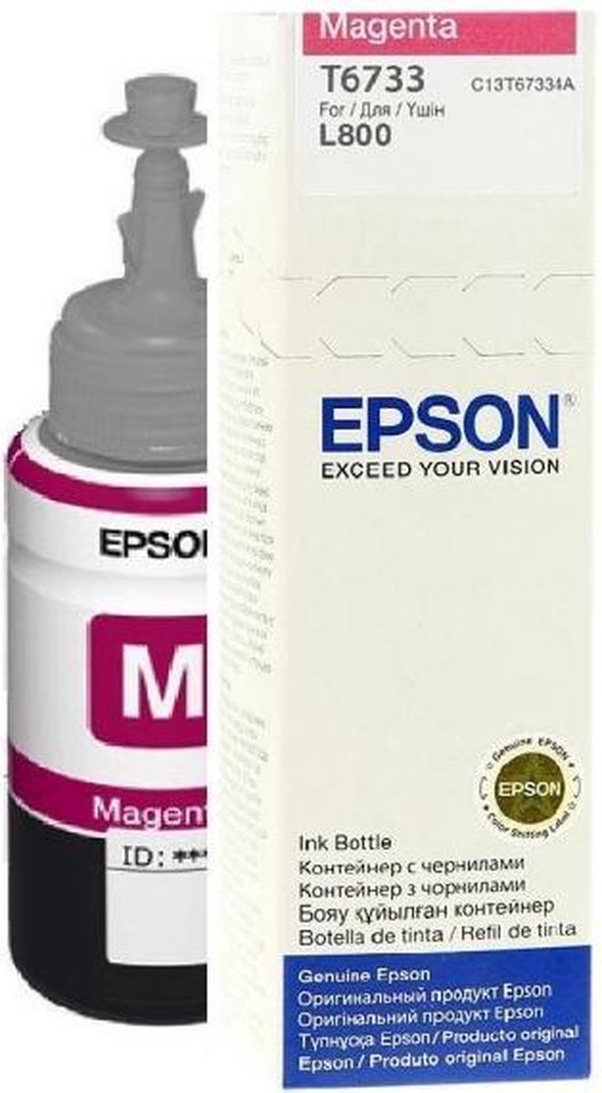 Epson T6733 inktcartridge 1 stuk(s) Origineel Normaal rendement Foto magenta