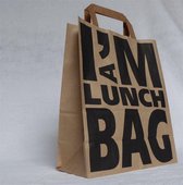 I'm a Lunch Bag - 22 x 10 x 28 cm - 25 stuks