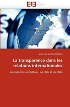 La transparence dans les relations internationales