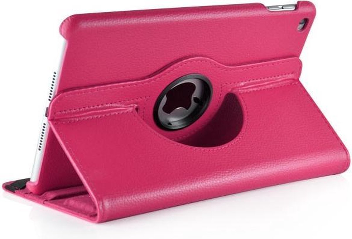 Xssive Tablet Hoes Case Cover 360� draaibaar voor Apple iPad Mini 3 Hot Pink