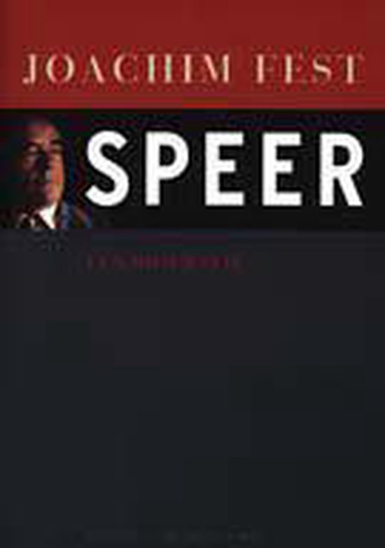 Cover van het boek 'Speer' van Joachim Fest
