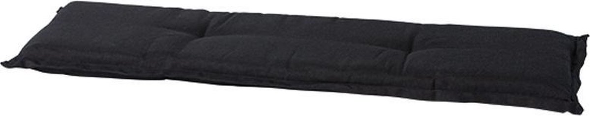 Madison - Bankkussen Rib Black - 120x48 - Zwart