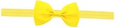 Baby haarband Strik - Geel