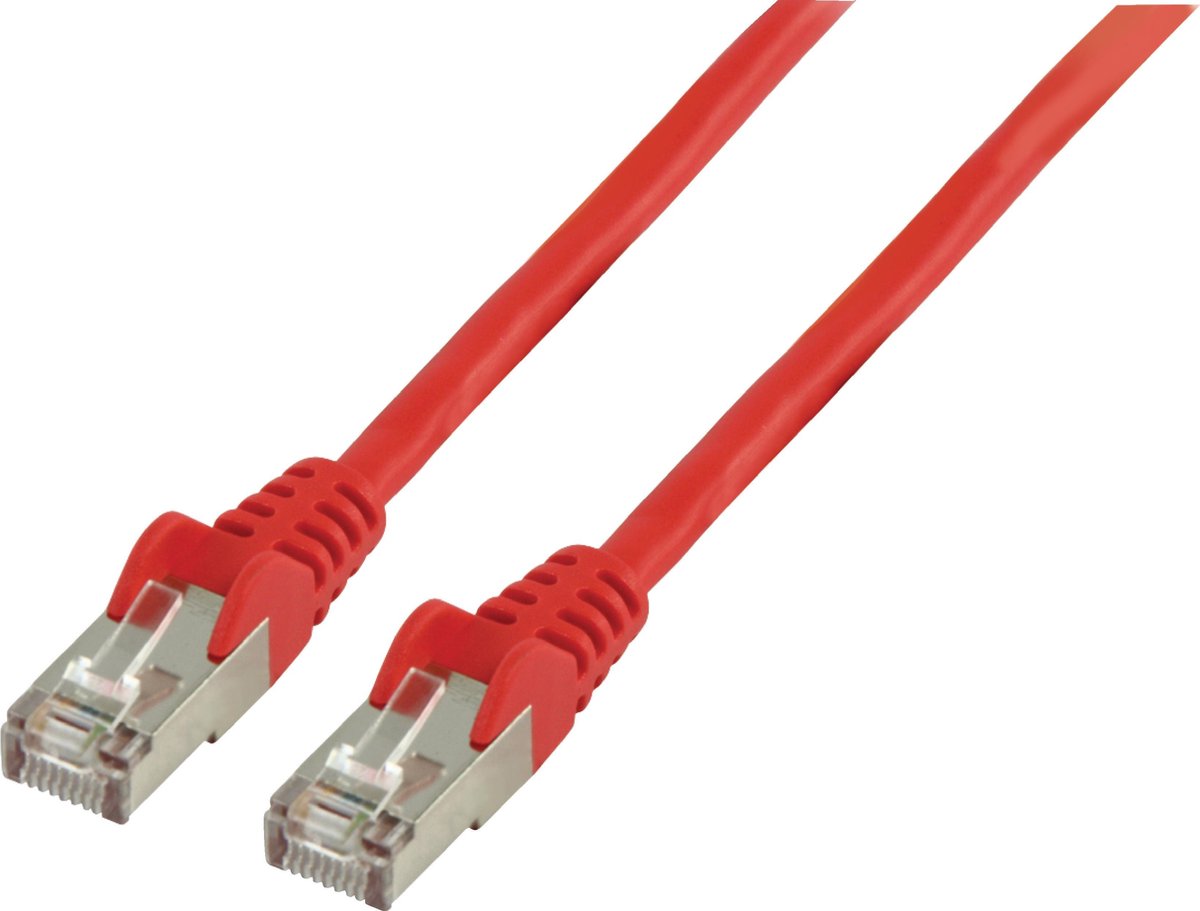 Valueline FTP CAT 5e netwerk kabel 3.00 m rood