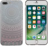 MP Case TPU case Mandala print voor Apple iPhone 8 Plus -Achterkant / backcover