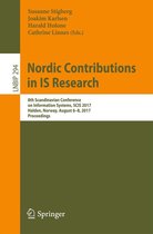 Lecture Notes in Business Information Processing 294 - Nordic Contributions in IS Research