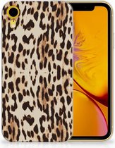 Geschikt voor iPhone Xr TPU-siliconen Hoesje Leopard
