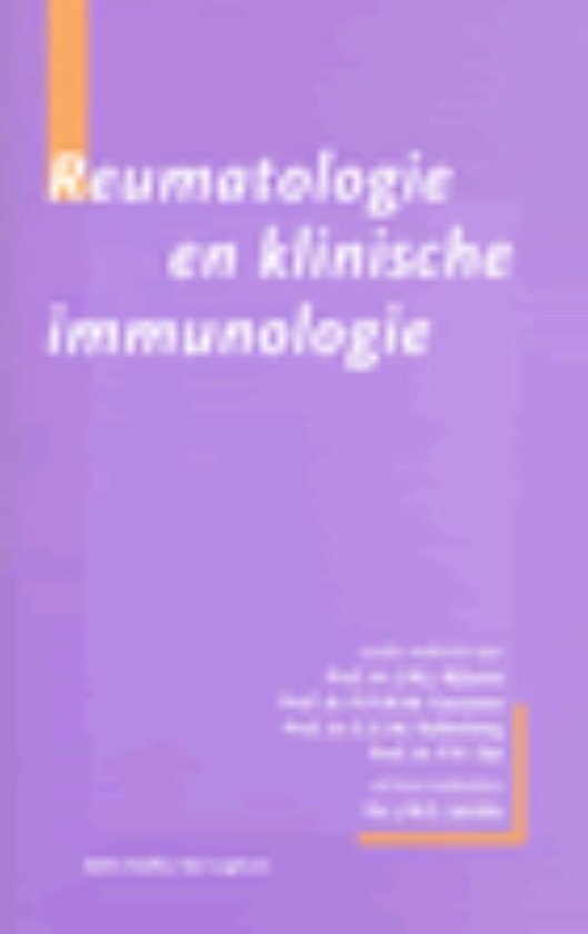 Cover van het boek 'Reumatologie en klinische immunologie / druk 1'