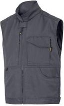 Snickers Service Vest/Bodywarmer - 4373-5800 - staalgrijs - maat XXXL