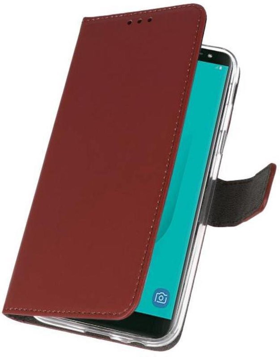 Bestcases Pasjeshouder Telefoonhoesje Samsung Galaxy J6 (2018) - Bruin
