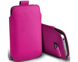 Roze insteek hoesje tasje iPhone 5 5s