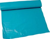 Afvalzak, HDPE, 120l, 70x110cm, 22my, blauw