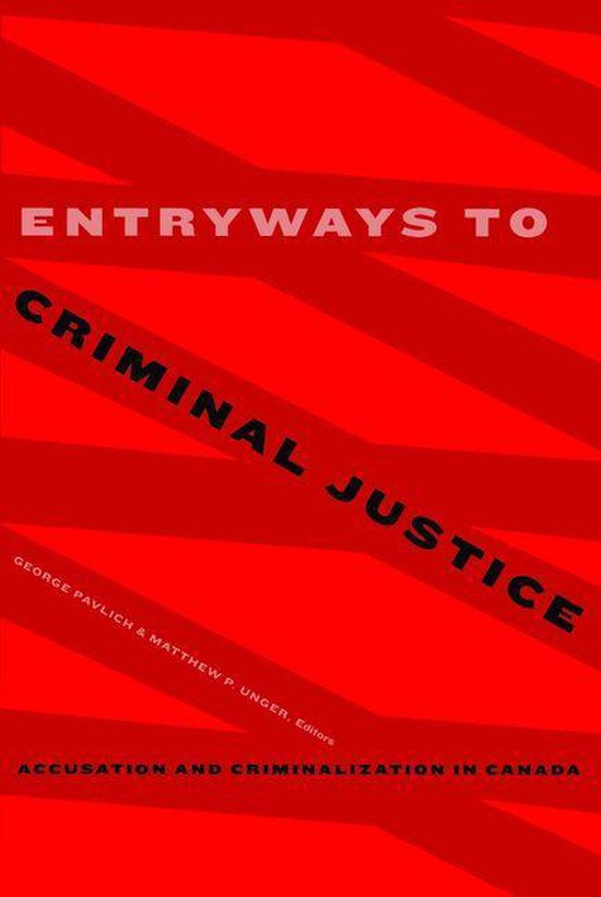 Entryways to Criminal Justice - cover