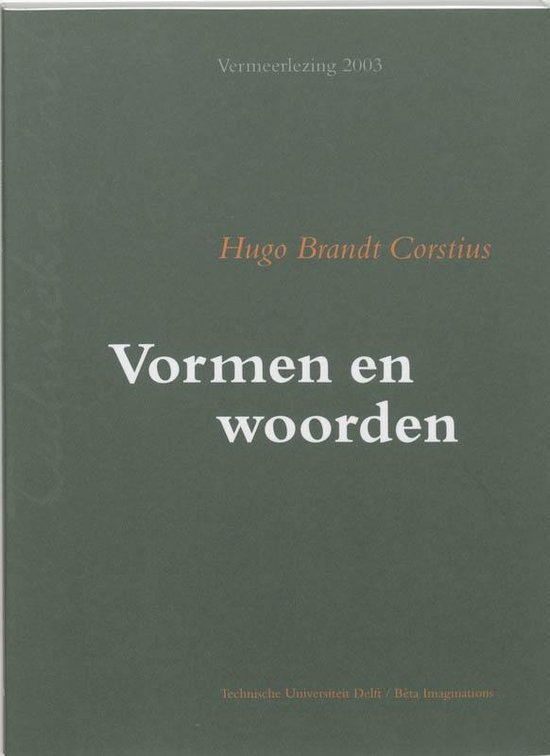 Cover van het boek 'Vormen en woorden' van H. Brandt Corstius