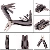 9-In-1 RVS Multitool Zakmes - Complete Survival Mes Tool / Outdoor Minitool