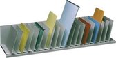 Paperflow sorteervak met vaste tussenschotten schuin 20 vakken breedte 1115 cm