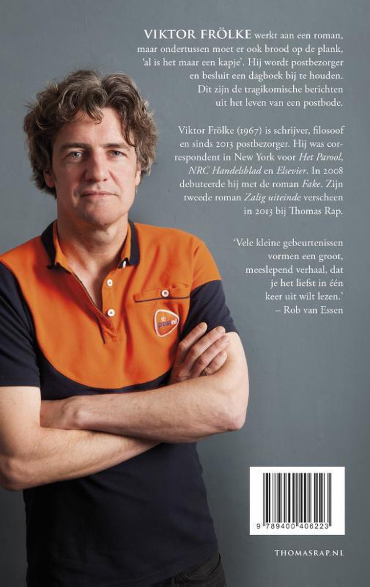 Dagboek van een postbode - back cover