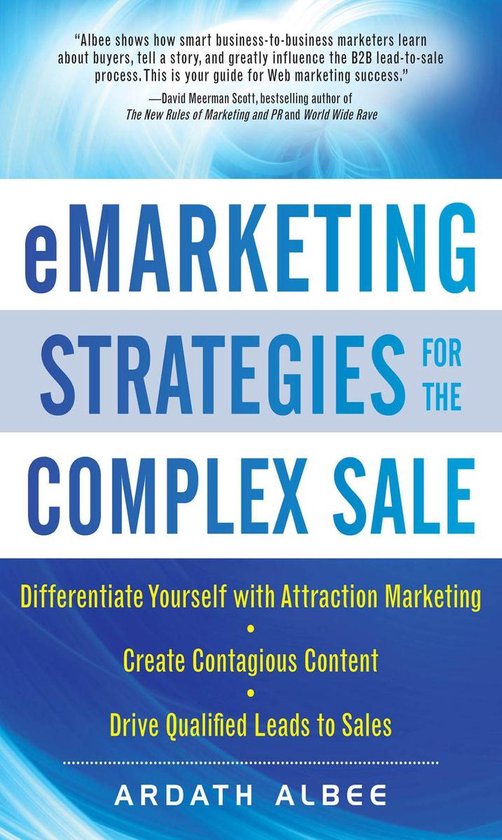 eMarketing Strategies for the Complex Sale - cover