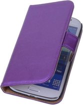 PU Leder Paars Samsung Galaxy Grand Neo Book/Wallet case/case Telefoonhoesje