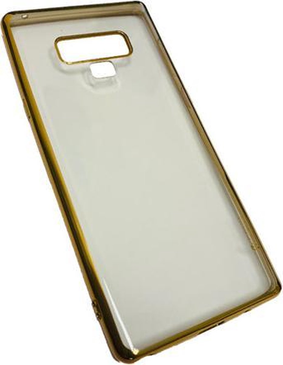 Glitter Soft Case Cover TPU voor Samsung Galaxy NOTE 9 - Champagne Goud