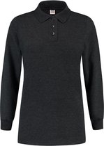 Tricorp Dames polosweater - Casual - 301007 - Antracietgrijs - maat XXL