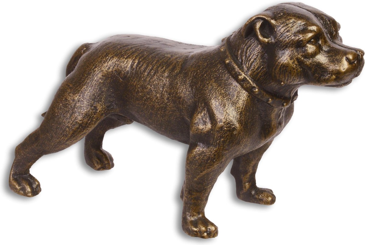 Gietijzeren - Beeldje - Staffordshire - Terrier - gietijzer