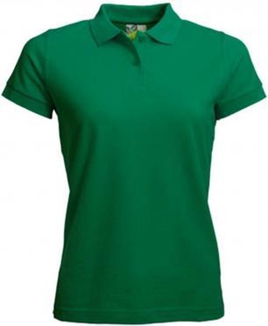 Dames poloshirt gras groen 38 (M) | bol.com