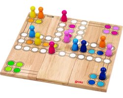 : Ludo 24x24cm, speelveld kan aangepast spelregels