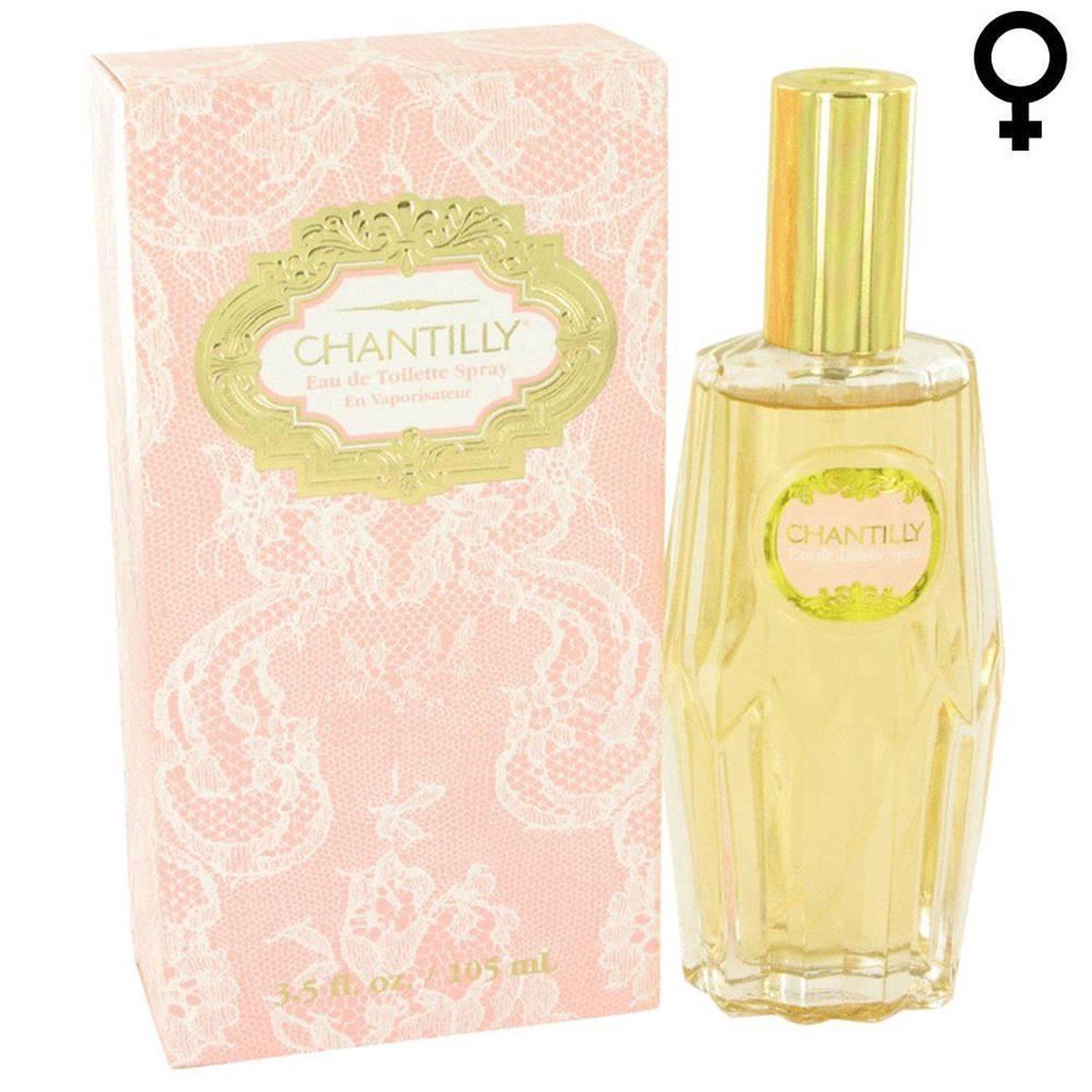 Goedkoopste CHANTILLY by Dana 104 ml - Eau De Toilette Spray