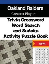 Oakland Raiders Trivia Crossword, WordSearch and Sudoku Activity Puzzle Book