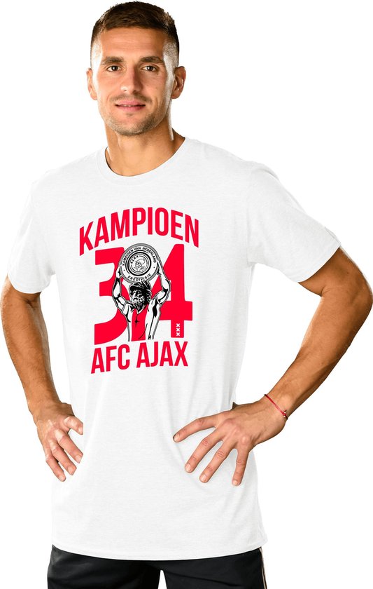 Ajax-t-shirt Landskampioen 2018-2019 senior | bol.com