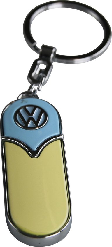 regeling In dienst nemen Afdeling Sleutelhanger Volkswagen – Auto - Retro stijl – RVS – Beige | bol.com