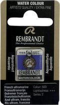 Rembrandt water colour napje French Ultramarine (503)