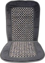 Wooden Bead Cushion Deluxe - Coussin de chaise Noir / Gris - 90x44cm