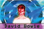 Assiette murale - David Bowie - Ziggy Stardust