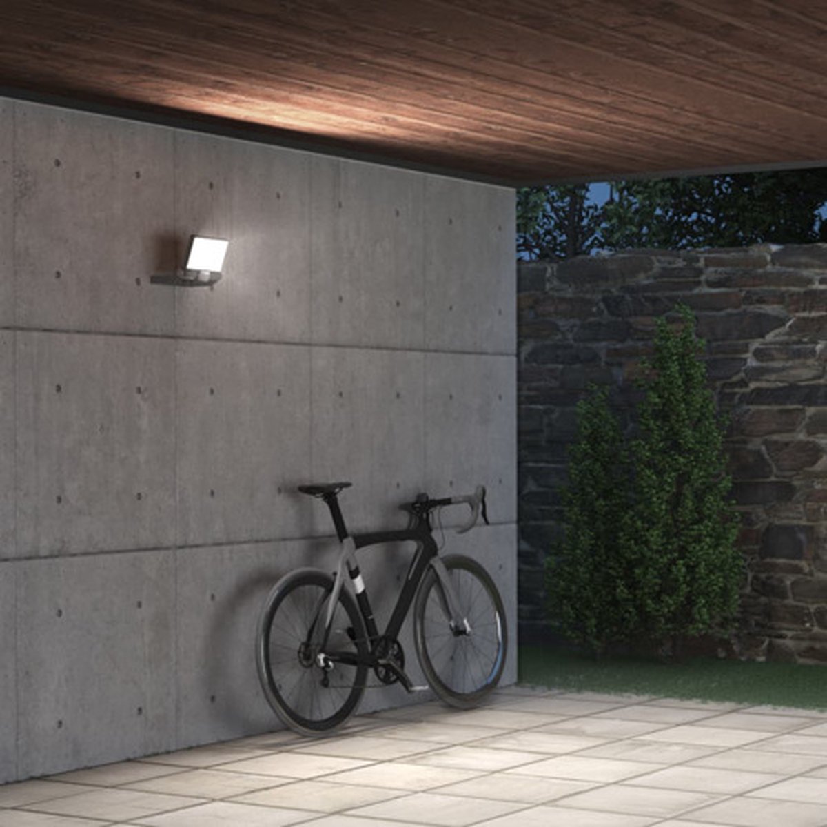 Steinel LED Buitenspot Xled ONE XL Met Sensor Antraciet